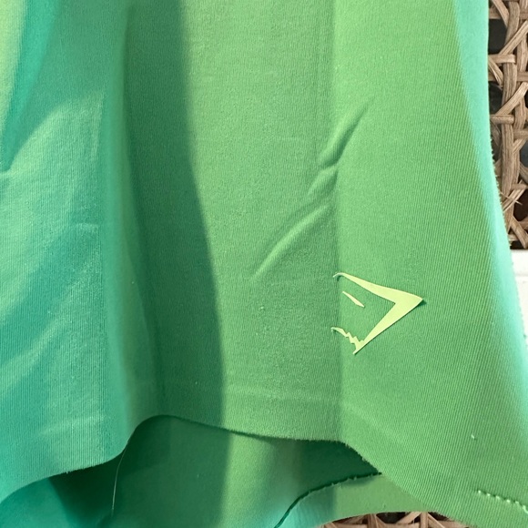 Gymshark Green Bike Shorts - Picture 2 of 5
